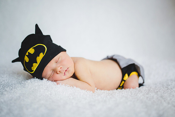 Jennifer B Photography-Batman newborn 2016-30