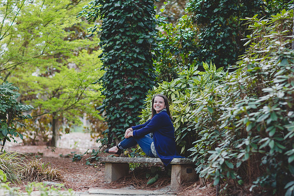 Jennifer B Photography-Sandhills Gardens NC-Ashlynn Senior Photos 2017-0062