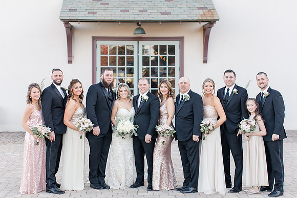 Jennifer B Photography-Jay & Amy-Engagement-The Fair Barn-Pinehurst-wedding party-2019-0007